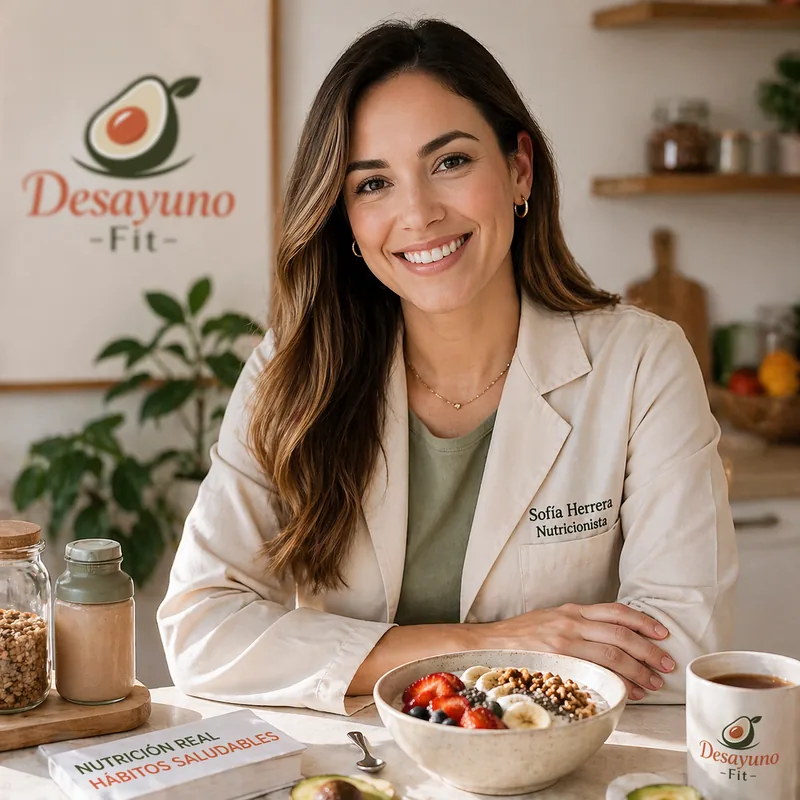 Sofía Herrera, nutricionista creadora de Desayuno Fit
